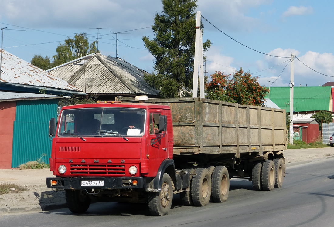 Новосибирская область, № Х 473 УУ 54 — КамАЗ-5410