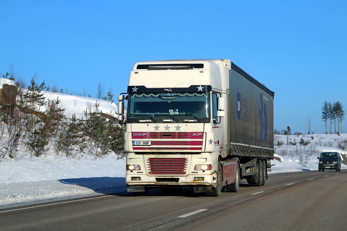 Эстония, № 225 BBF — DAF XF95 FT