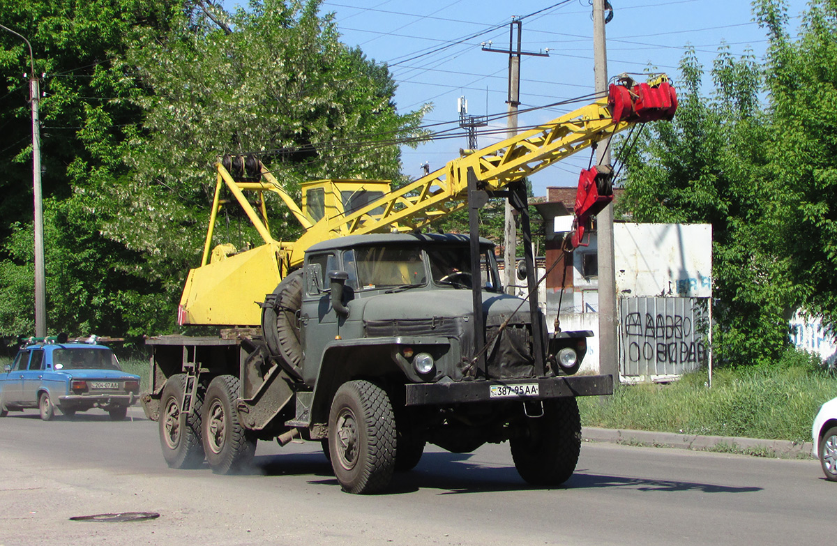 Днепропетровская область, № 387-95 АА — Урал-4320-01