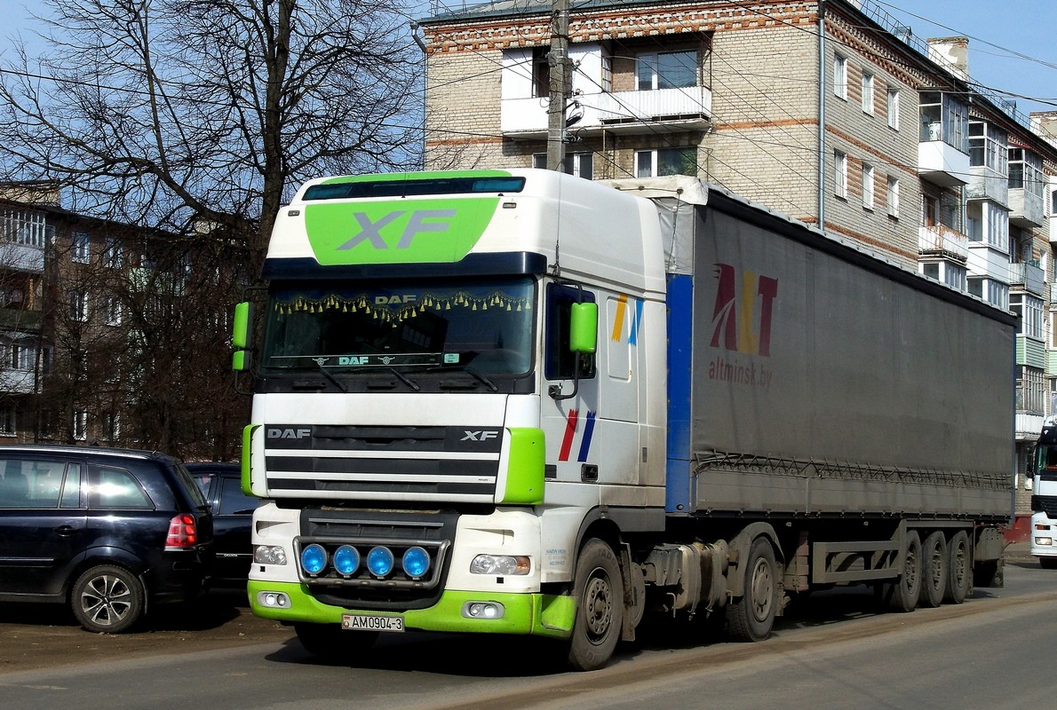 Гомельская область, № АМ 0904-3 — DAF XF95 FT