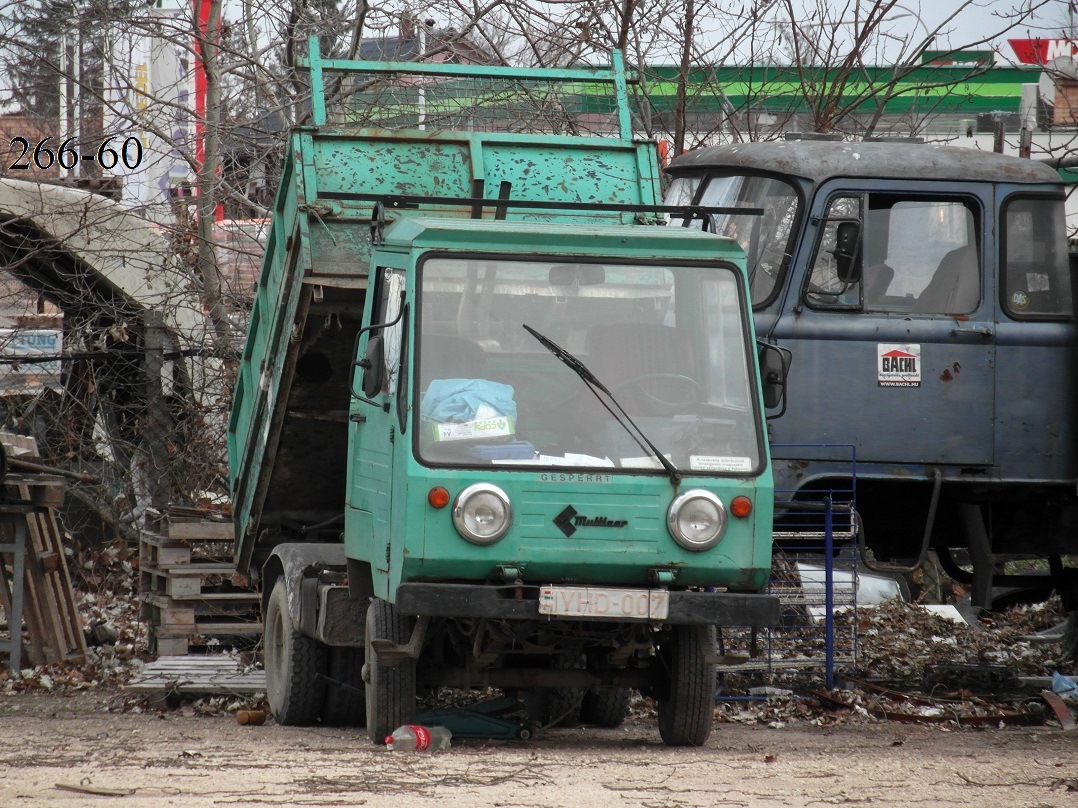 Венгрия, № YHD-007 — Multicar M25 (общая модель)