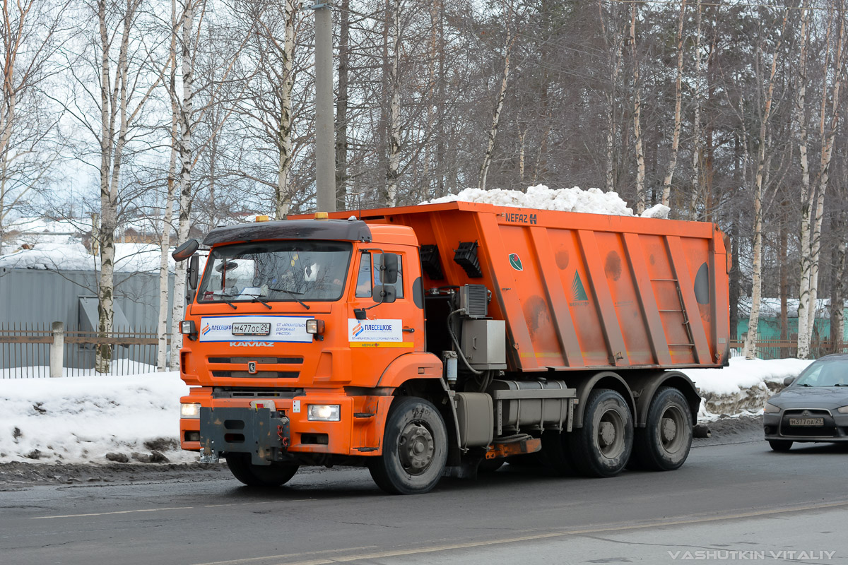 Архангельская область, № М 477 ОС 29 — КамАЗ-6520-43