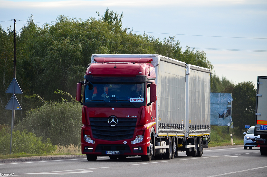 Польша, № RJA 75626 — Mercedes-Benz Actros ('2011)