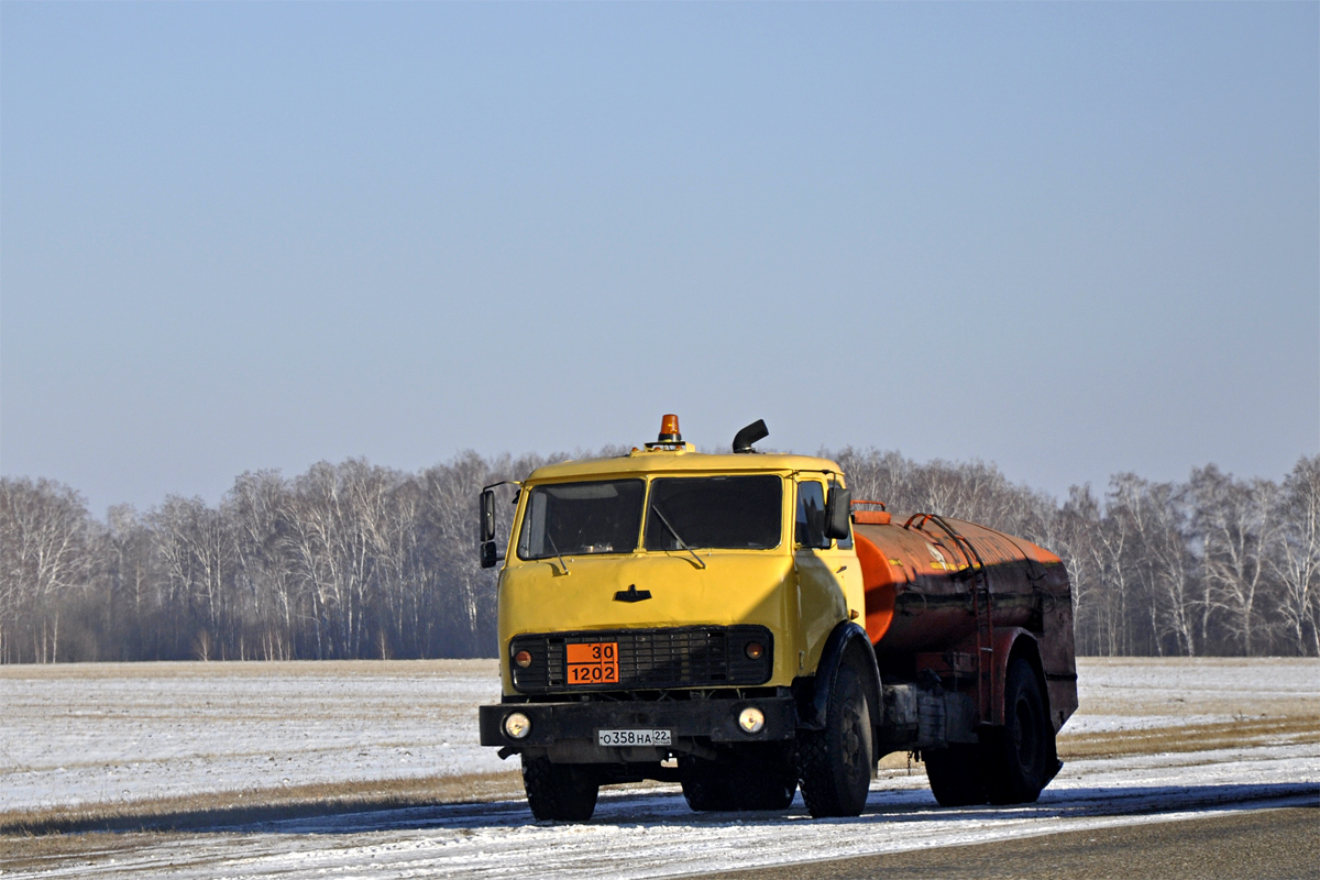 Алтайский край, № О 358 НА 22 — МАЗ-5334