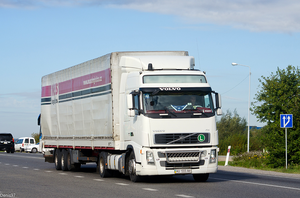 Закарпатская область, № АО 1333 АК — Volvo ('2002) FH12.440