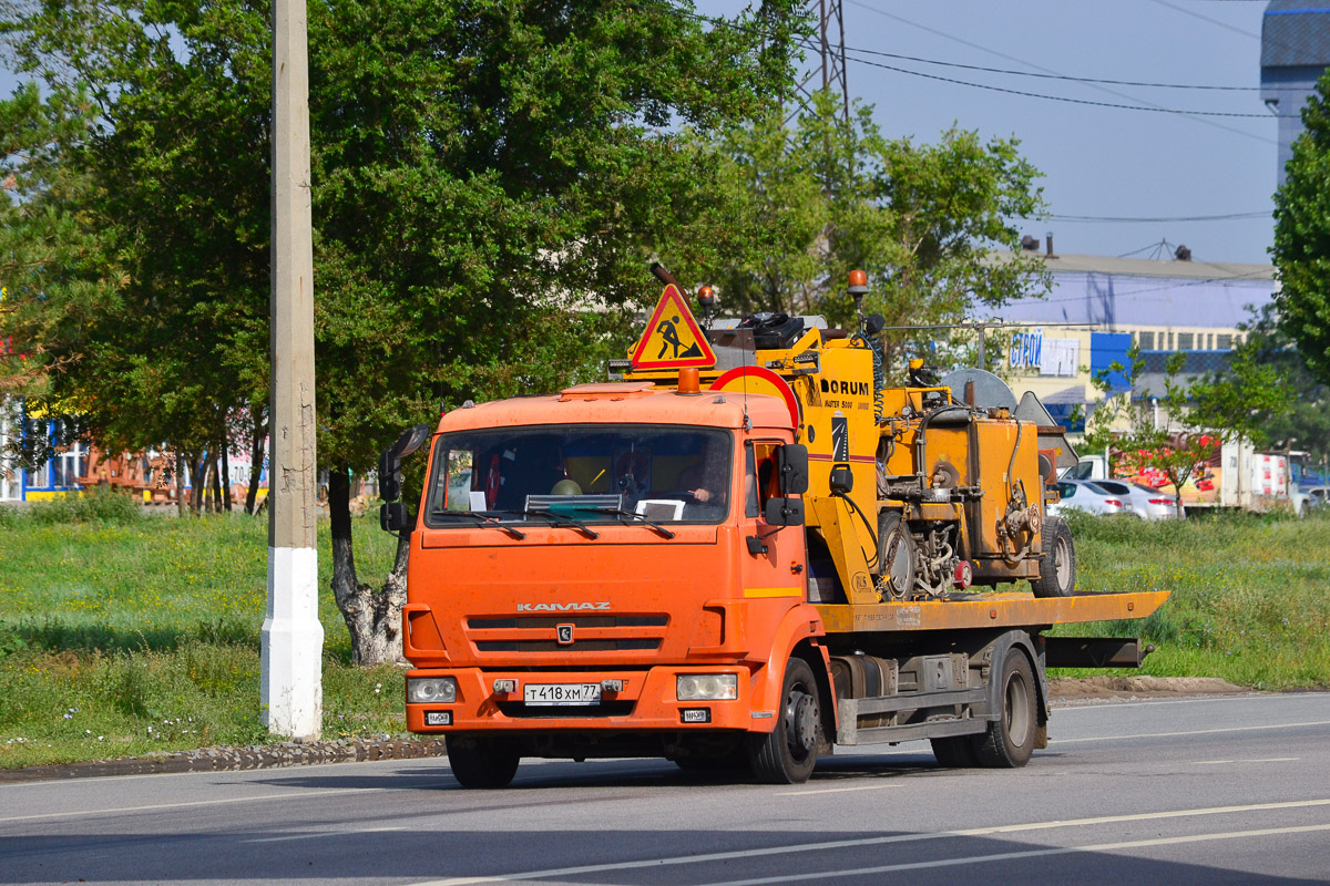 Москва, № Т 418 ХМ 77 — КамАЗ-4308-H3