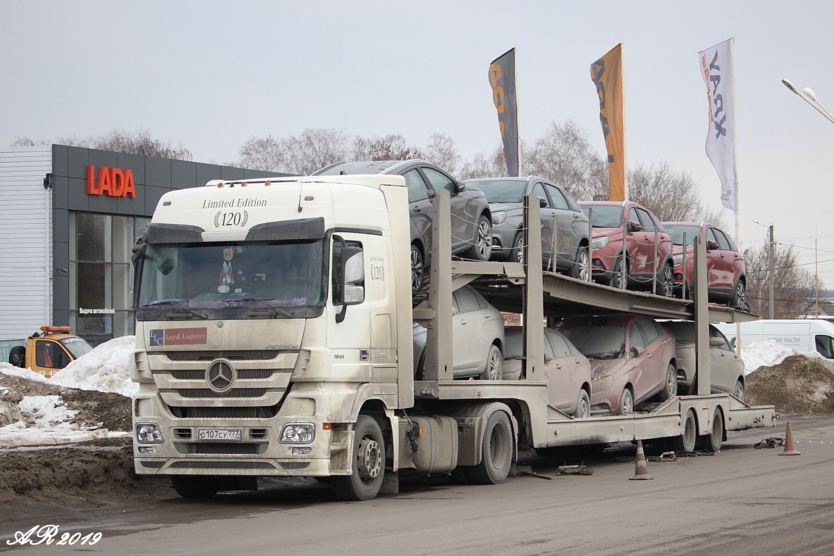 Москва, № О 107 СУ 777 — Mercedes-Benz Actros '09 1844 [Z9M]