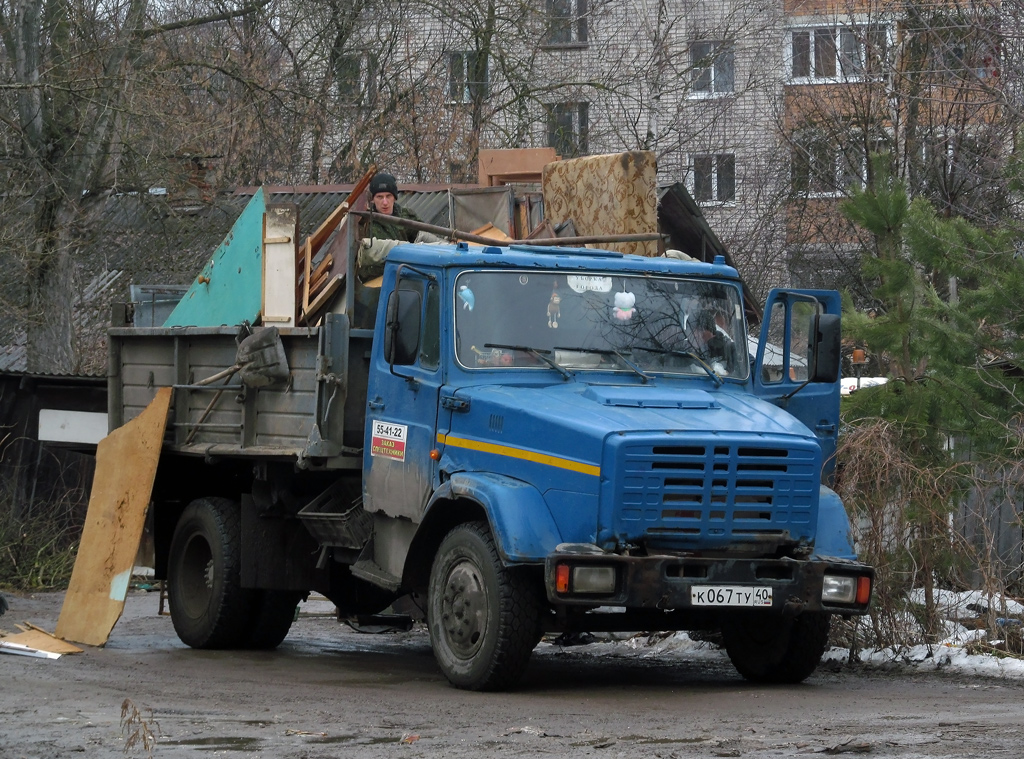 Калужская область, № К 067 ТУ 40 — ЗИЛ-494560