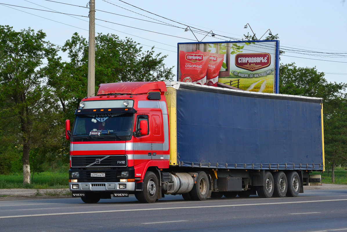 Волгоградская область, № Е 315 ХВ 34 — Volvo ('1993) FH12.380