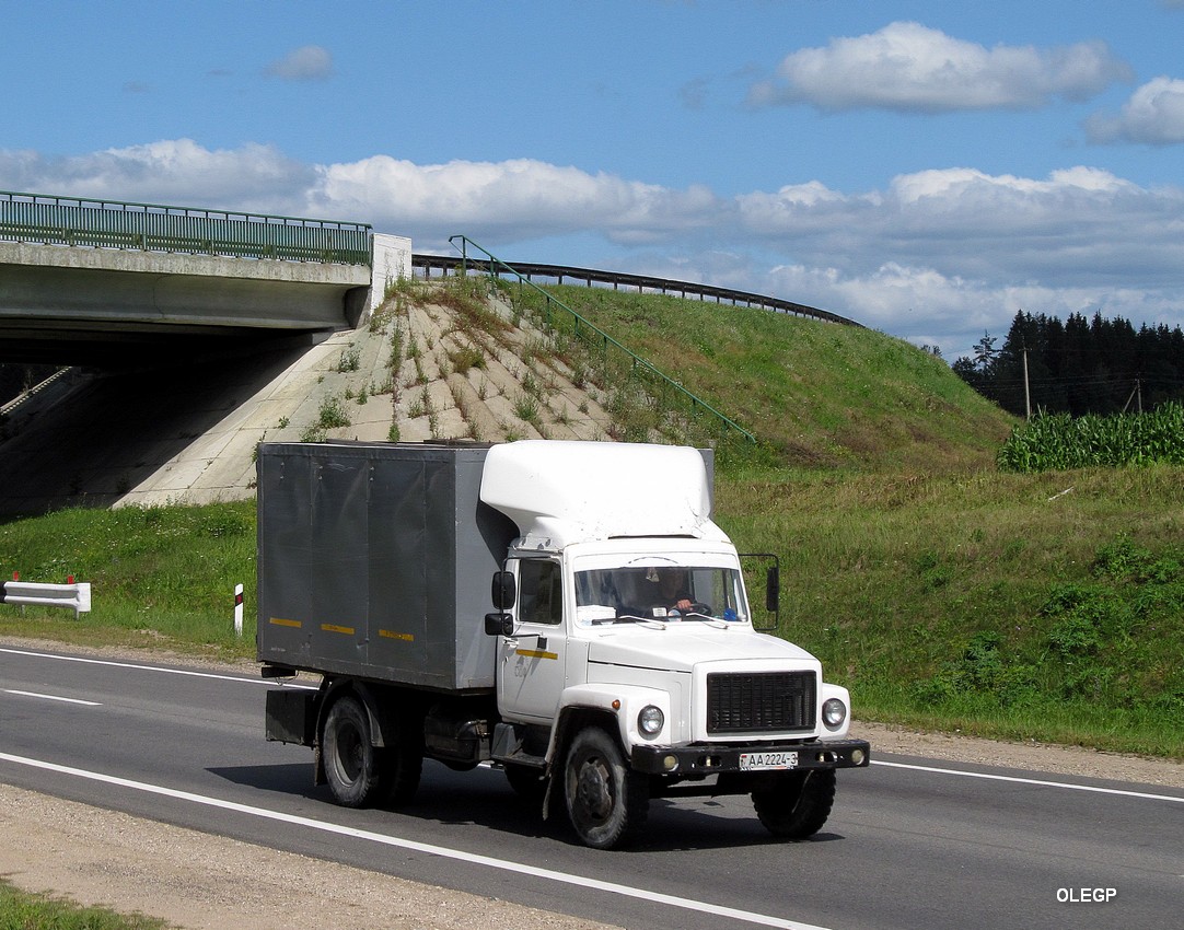 Гомельская область, № АА 2224-3 — ГАЗ-3307