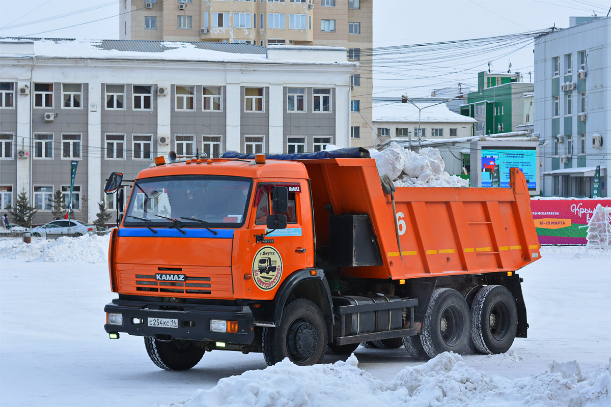 Саха (Якутия), № 6 — КамАЗ-65115-62