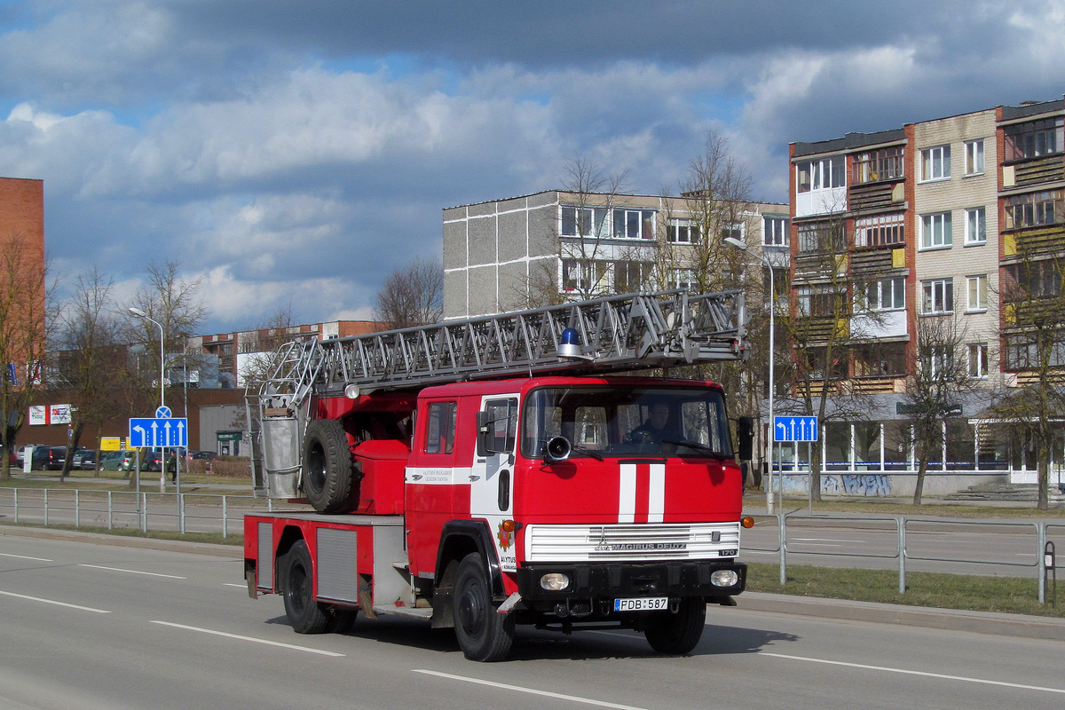 Литва, № FDB 587 — Magirus-Deutz (общая модель)