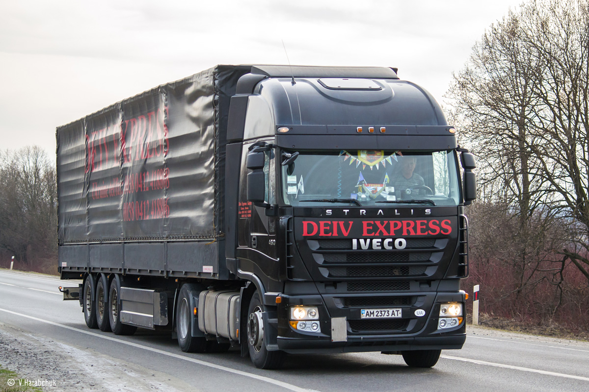 Житомирская область, № АМ 2373 АТ — IVECO Stralis ('2007) 450