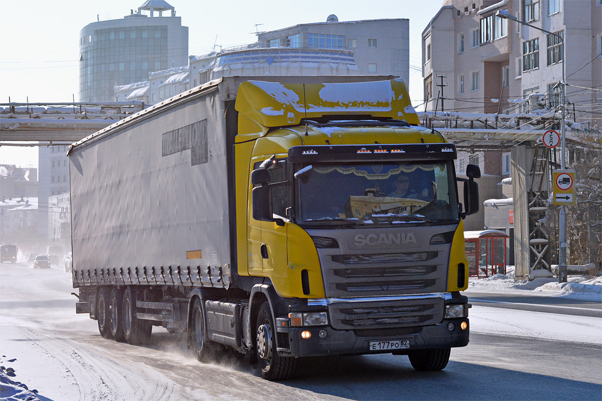 Пермский край, № Е 177 РО 82 — Scania ('2009) G400