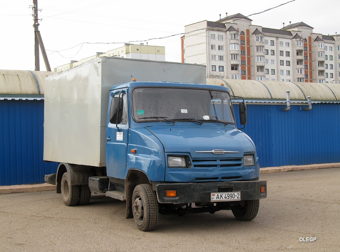 Витебская область, № АК 4990-2 — ЗИЛ-5301 "Бычок"(общая модель)