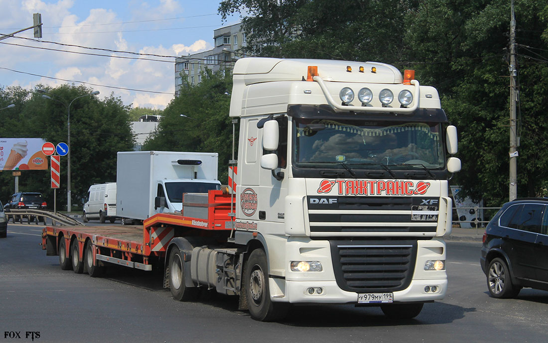 Москва, № У 979 МУ 199 — DAF XF105 FT