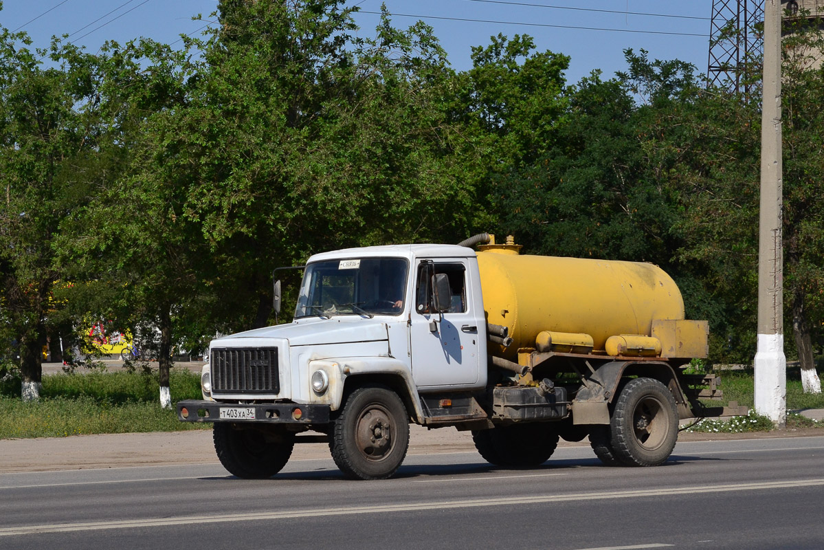 Волгоградская область, № Т 403 ХА 34 — ГАЗ-3307