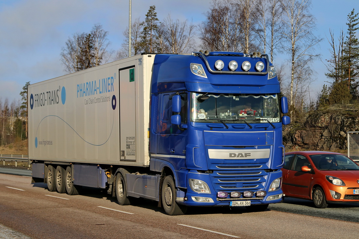 Германия, № SON-KK 366 — DAF XF Euro6 FT