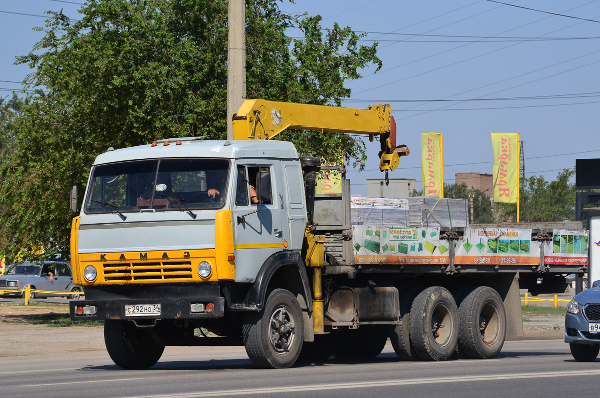 Волгоградская область, № С 292 НО 34 — КамАЗ-53212