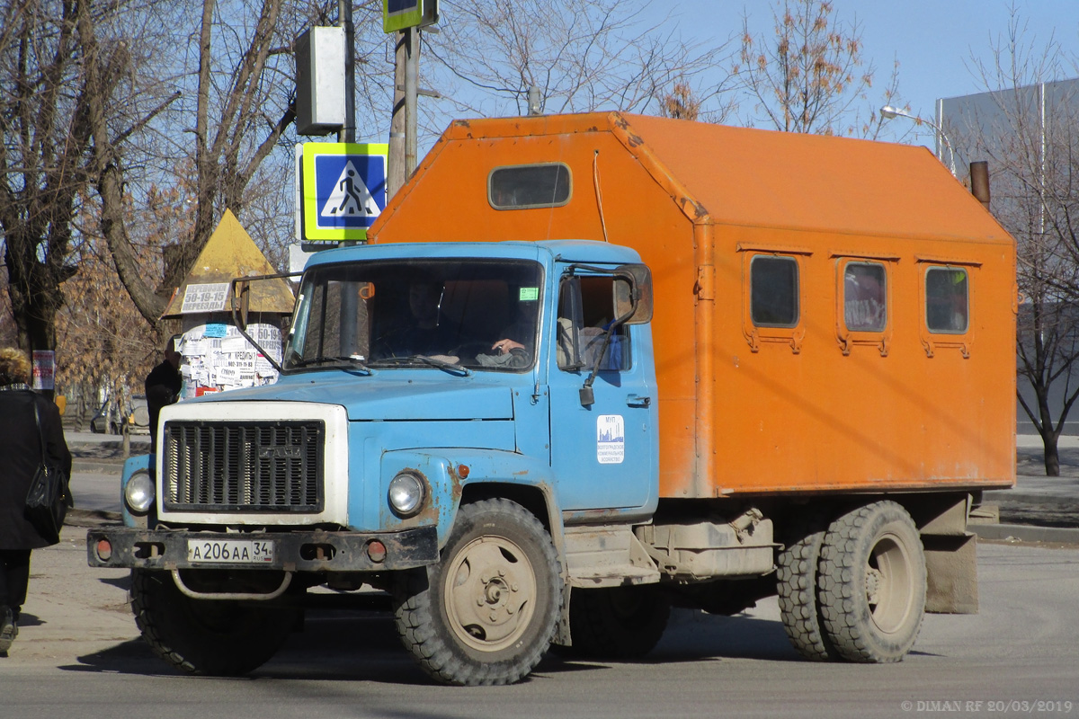 Волгоградская область, № А 206 АА 34 — ГАЗ-3307