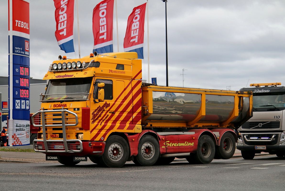 Финляндия, № UXY-456 — Scania (III) R143H