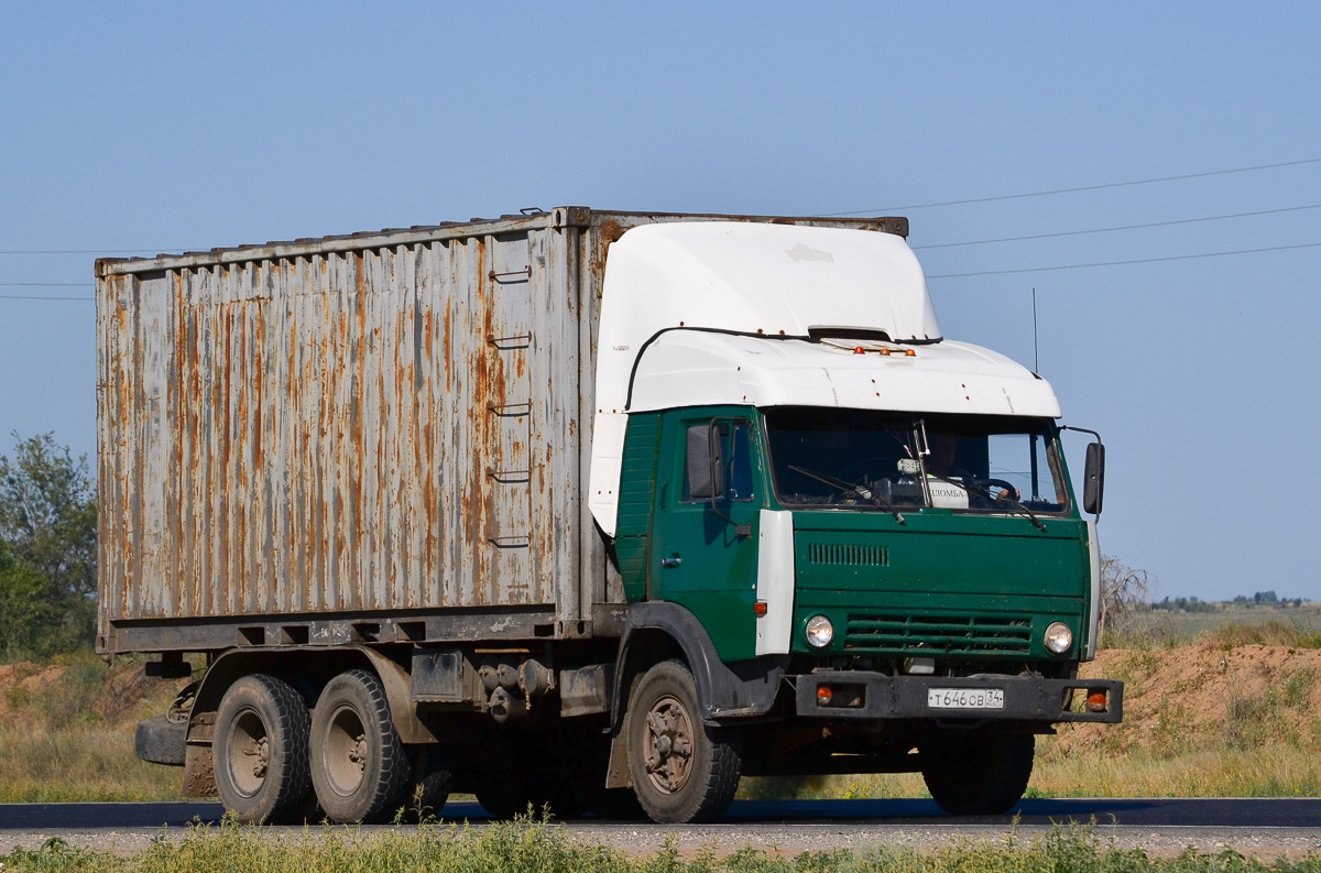 Волгоградская область, № Т 646 ОВ 34 — КамАЗ-53202