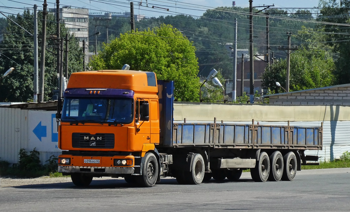 Калужская область, № О 096 ВО 40 — MAN F2000 (общая модель)