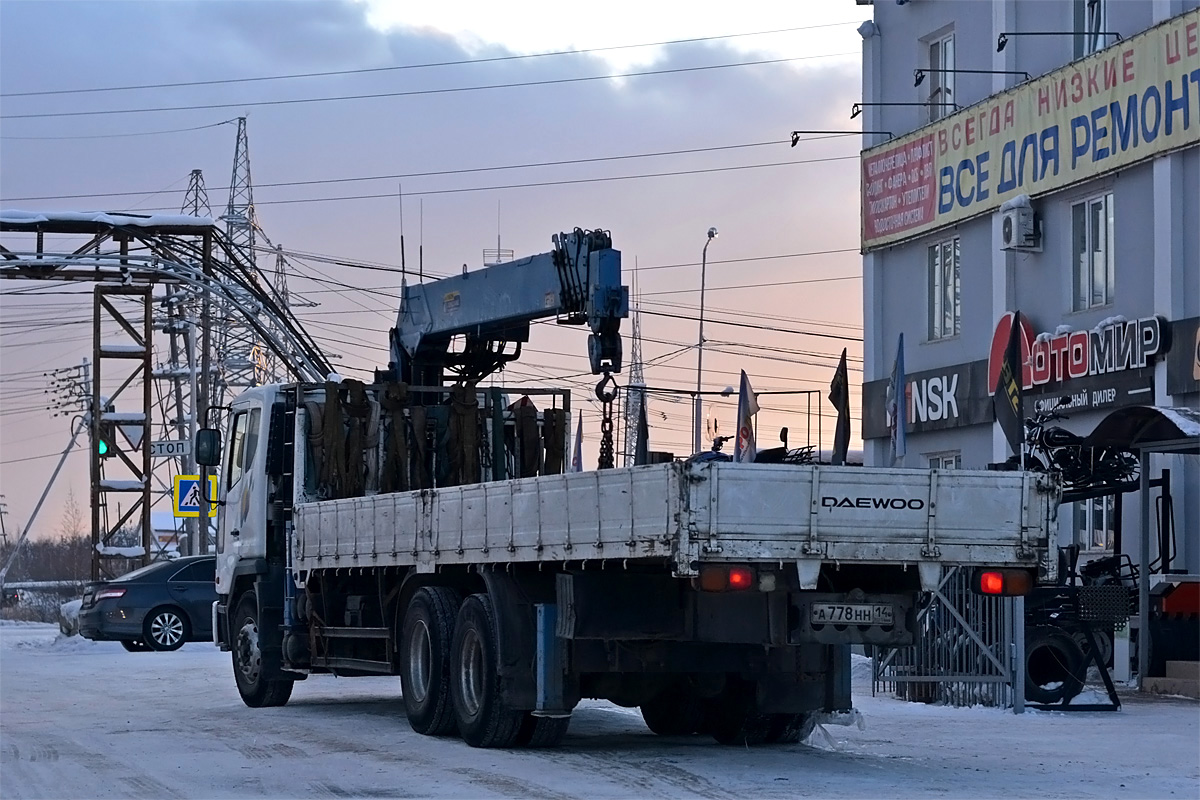 Саха (Якутия), № А 778 НН 14 — Daewoo Novus