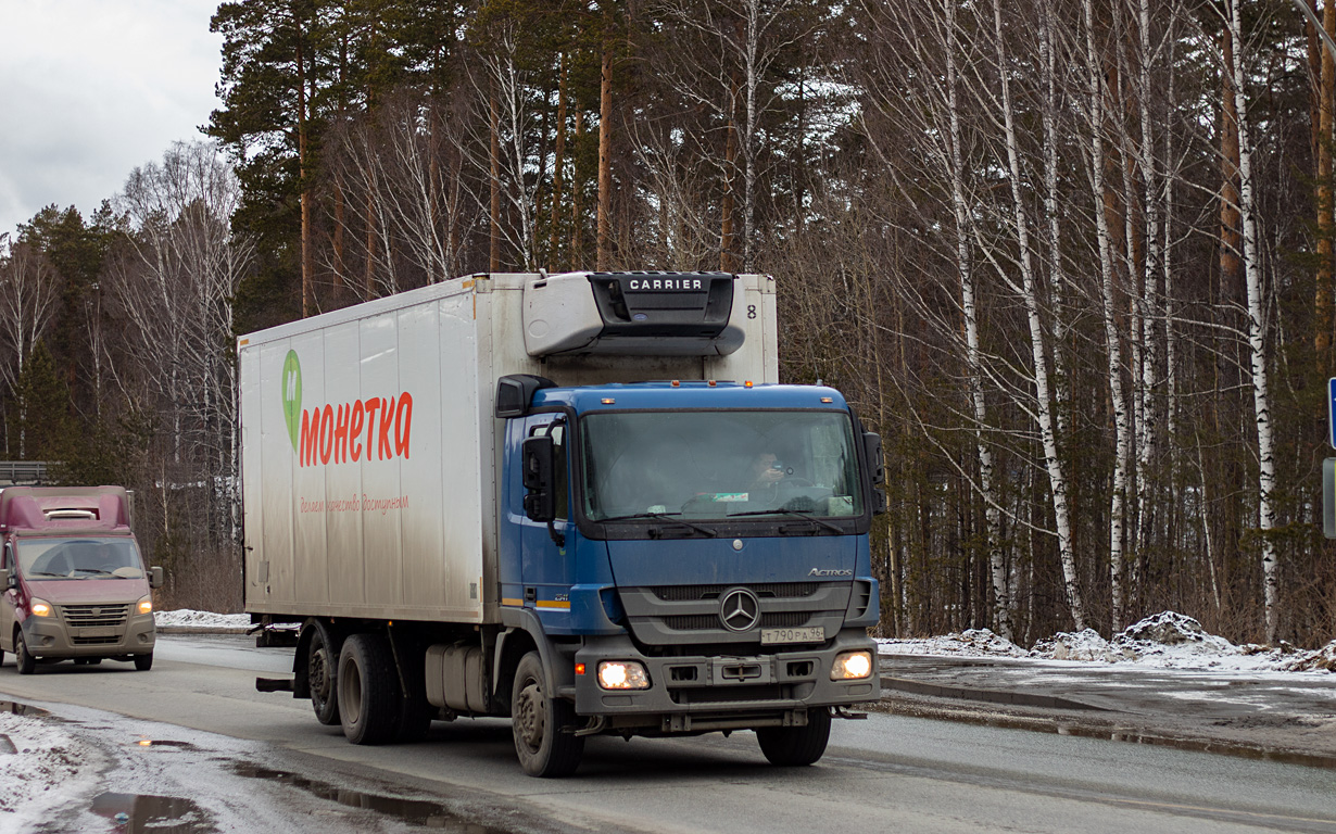 Свердловская область, № Т 790 РА 96 — Mercedes-Benz Actros ('2009) 2541