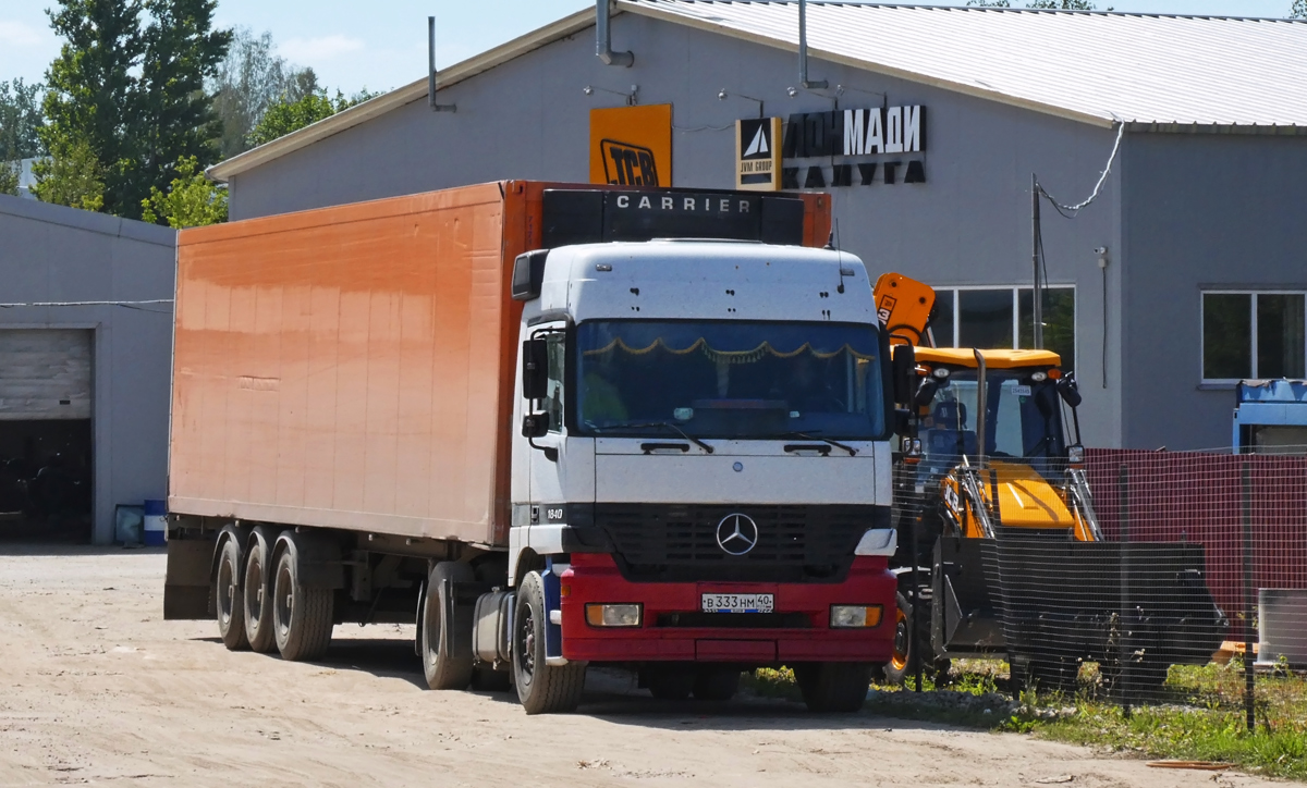 Калужская область, № В 333 НМ 40 — Mercedes-Benz Actros ('1997) 1840