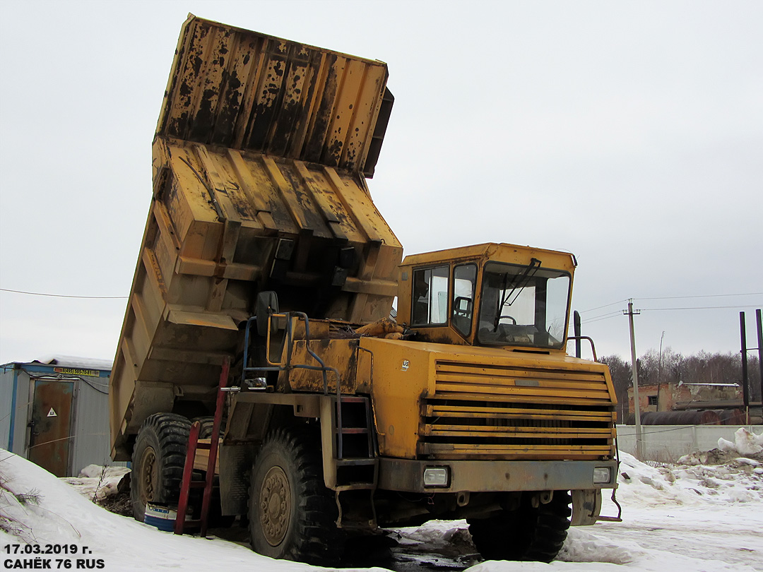 Ярославская область, № (76) Б/Н 0027 — БелАЗ-7540