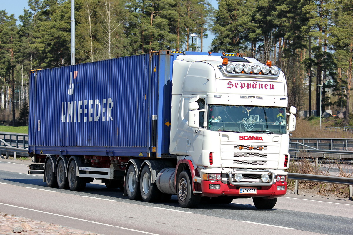 Финляндия, № VPY-997 — Scania ('1996, общая модель)