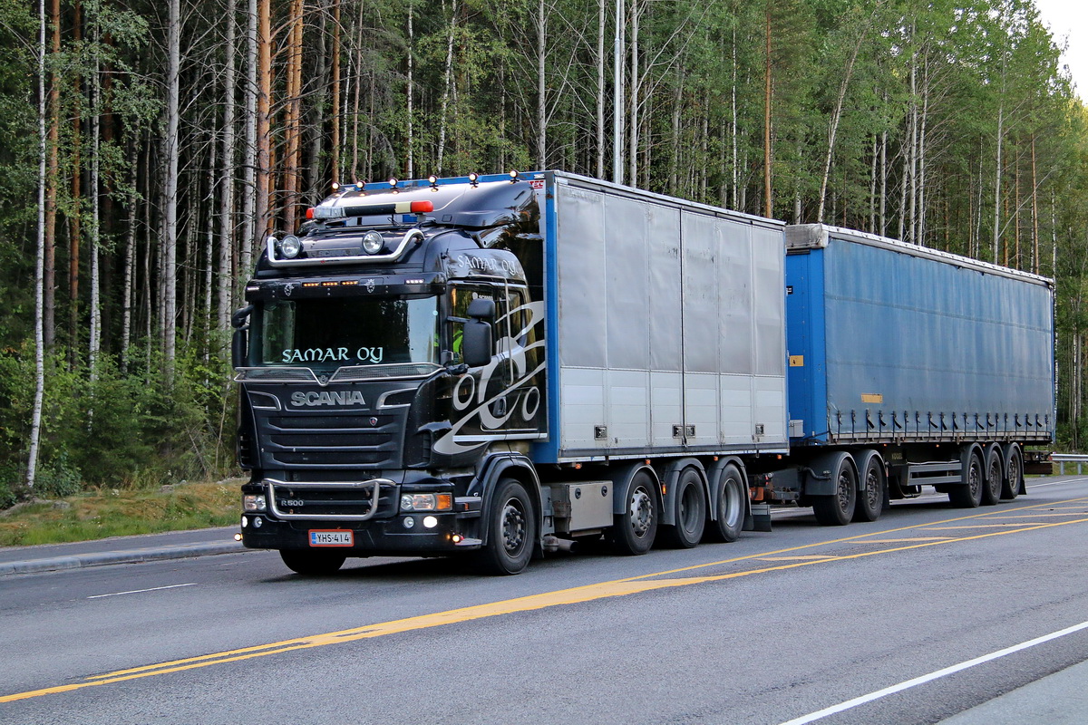 Финляндия, № YHS-414 — Scania ('2009) R500