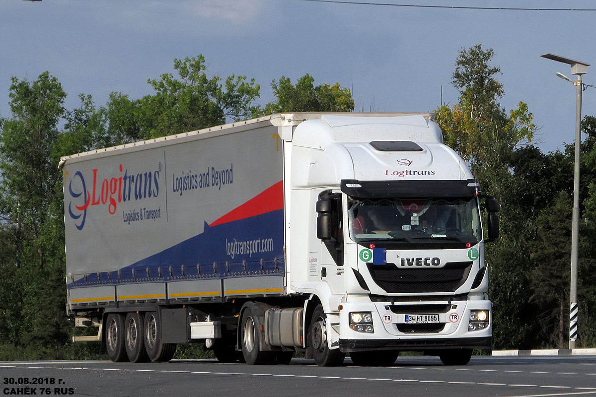 Турция, № 34 HT 9095 — IVECO Stralis ('2012) 460