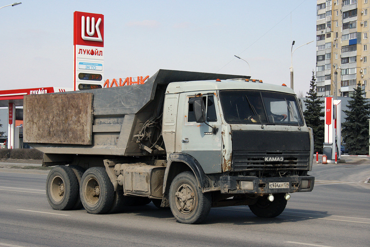 Волгоградская область, № Е 934 АУ 134 — КамАЗ-55111 [551110]