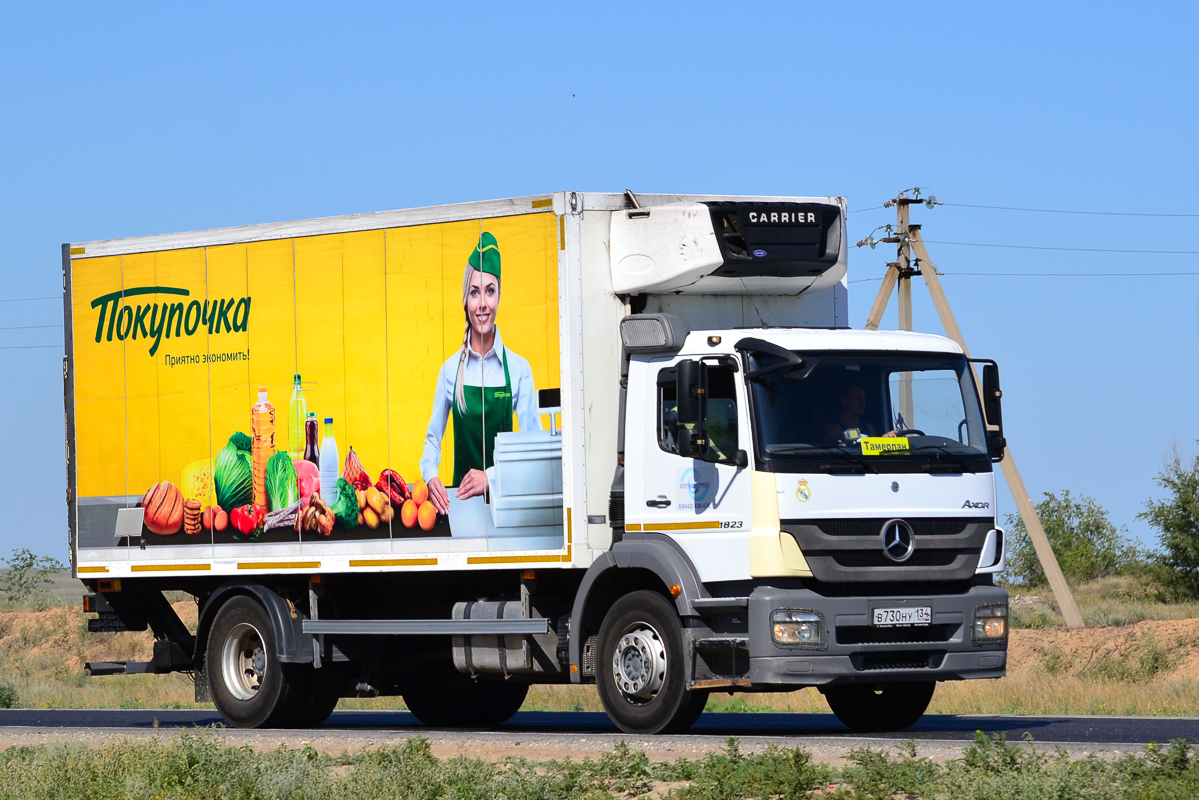 Волгоградская область, № В 730 НУ 134 — Mercedes-Benz Axor 1823