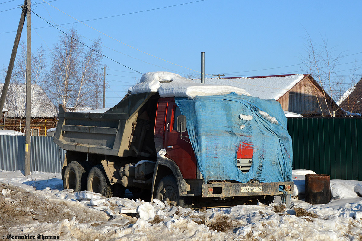 Саха (Якутия), № Р 764 ВС 14 — КамАЗ-5410