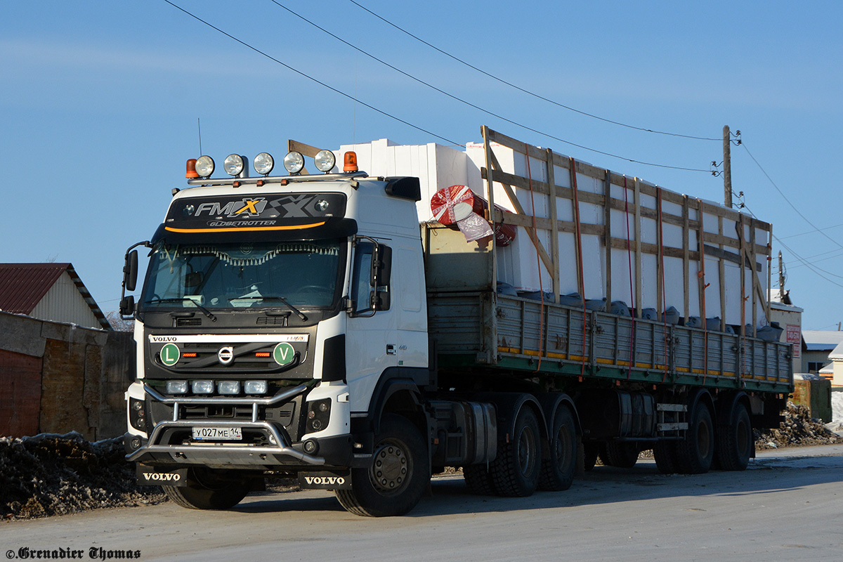 Саха (Якутия), № У 027 МЕ 14 — Volvo ('2010) FMX.440 [X9P]