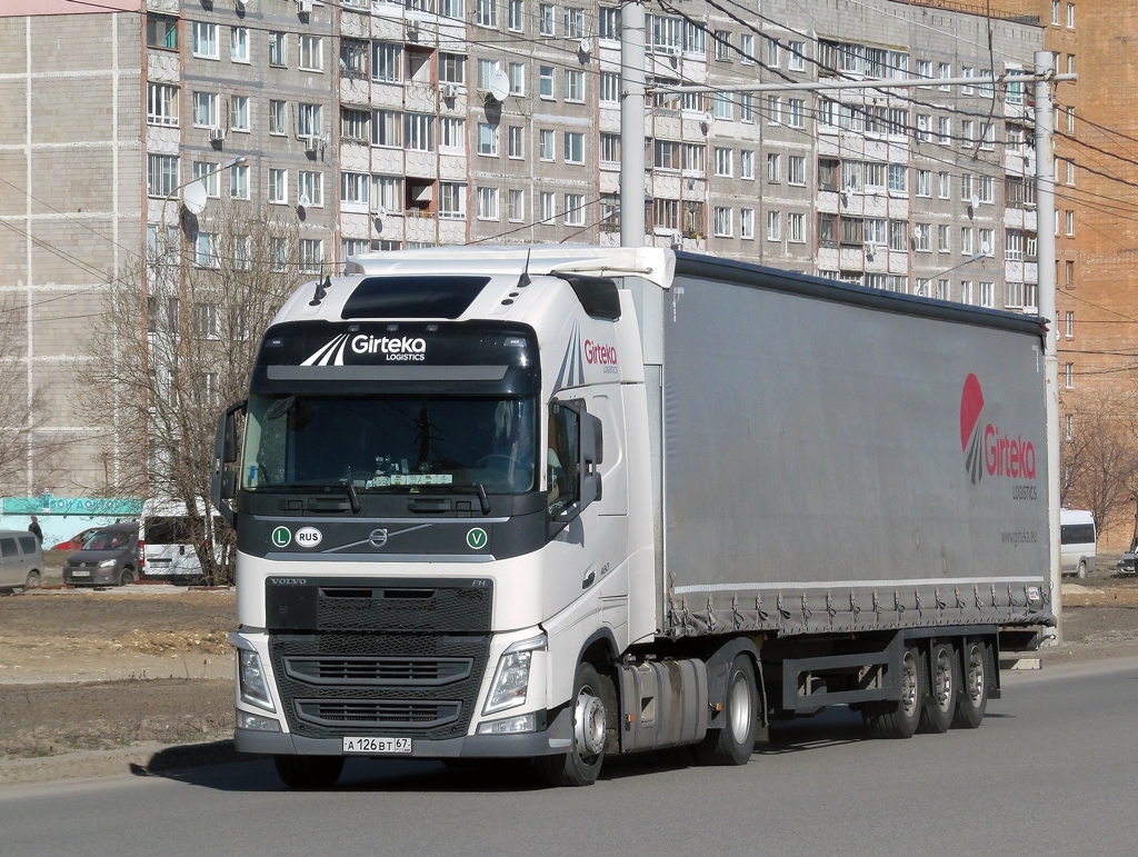 Смоленская область, № А 126 ВТ 67 — Volvo ('2012) FH.420 [X9P]