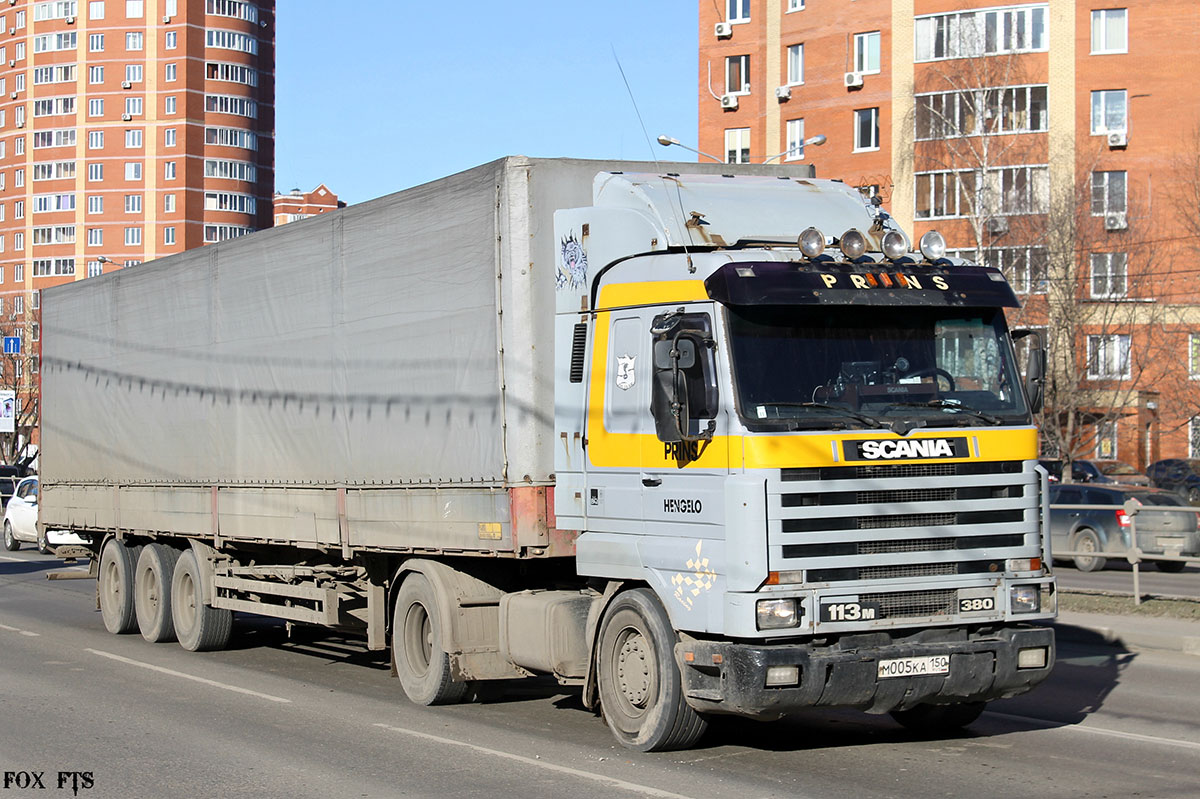 Московская область, № М 005 КА 150 — Scania (III) R113M