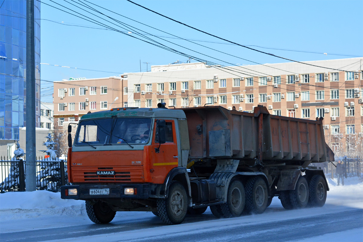 Саха (Якутия), № В 604 ЕС 14 — КамАЗ-5410