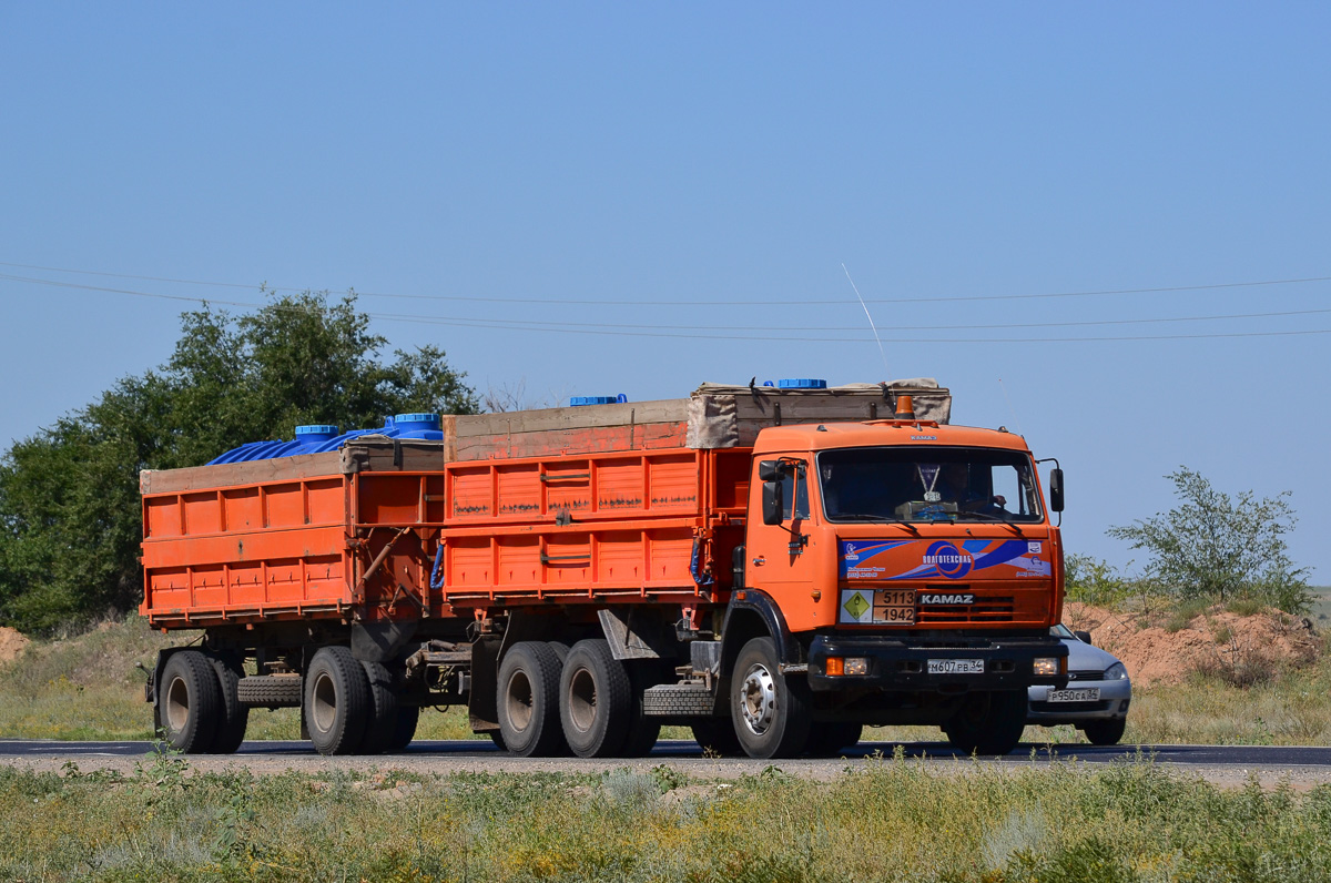 Волгоградская область, № М 607 РВ 34 — КамАЗ-53215-15 [53215R]