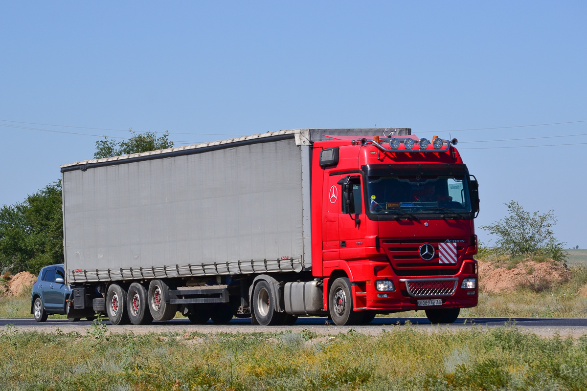 Волгоградская область, № Е 089 КР 34 — Mercedes-Benz Actros ('2003) 1853