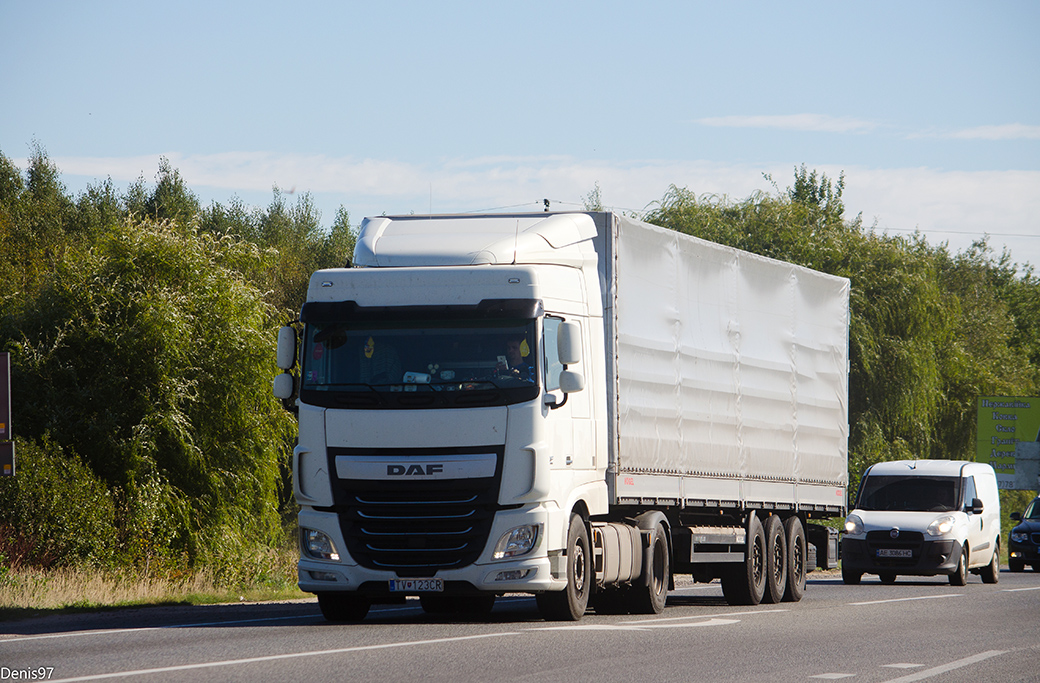 Словакия, № TV-123CR — DAF XF Euro6 FT