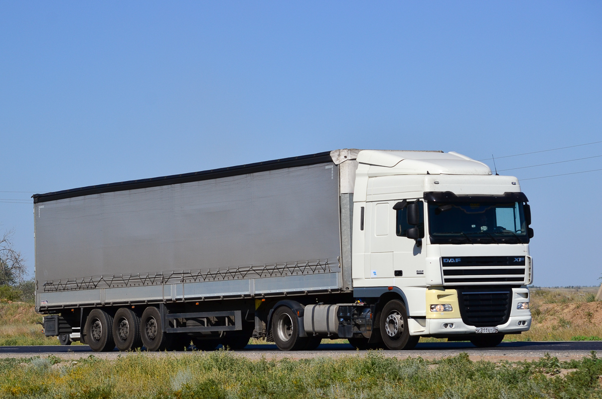 Воронежская область, № К 311 ХТ 36 — DAF XF105 FT