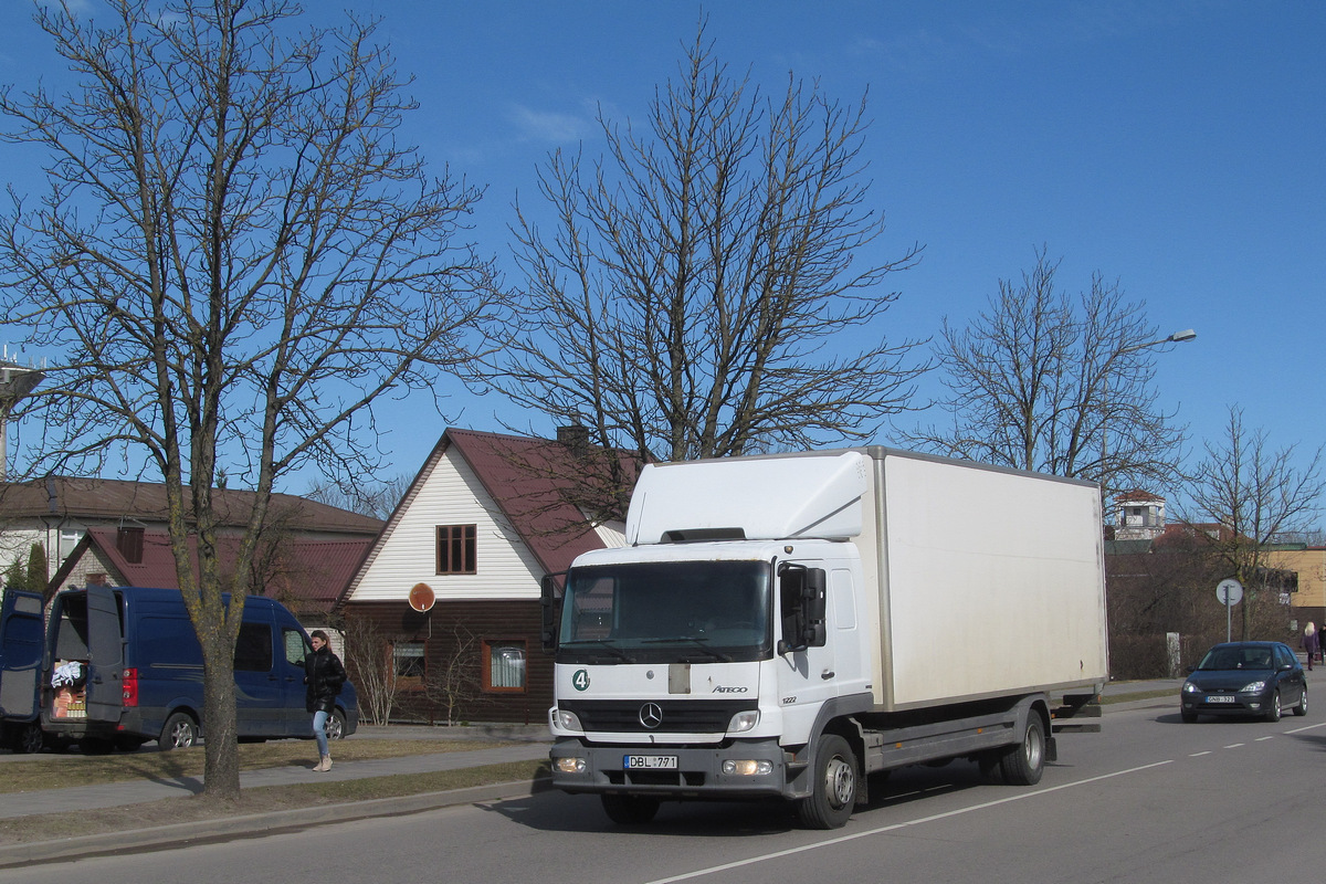 Литва, № DBL 771 — Mercedes-Benz Atego 1222