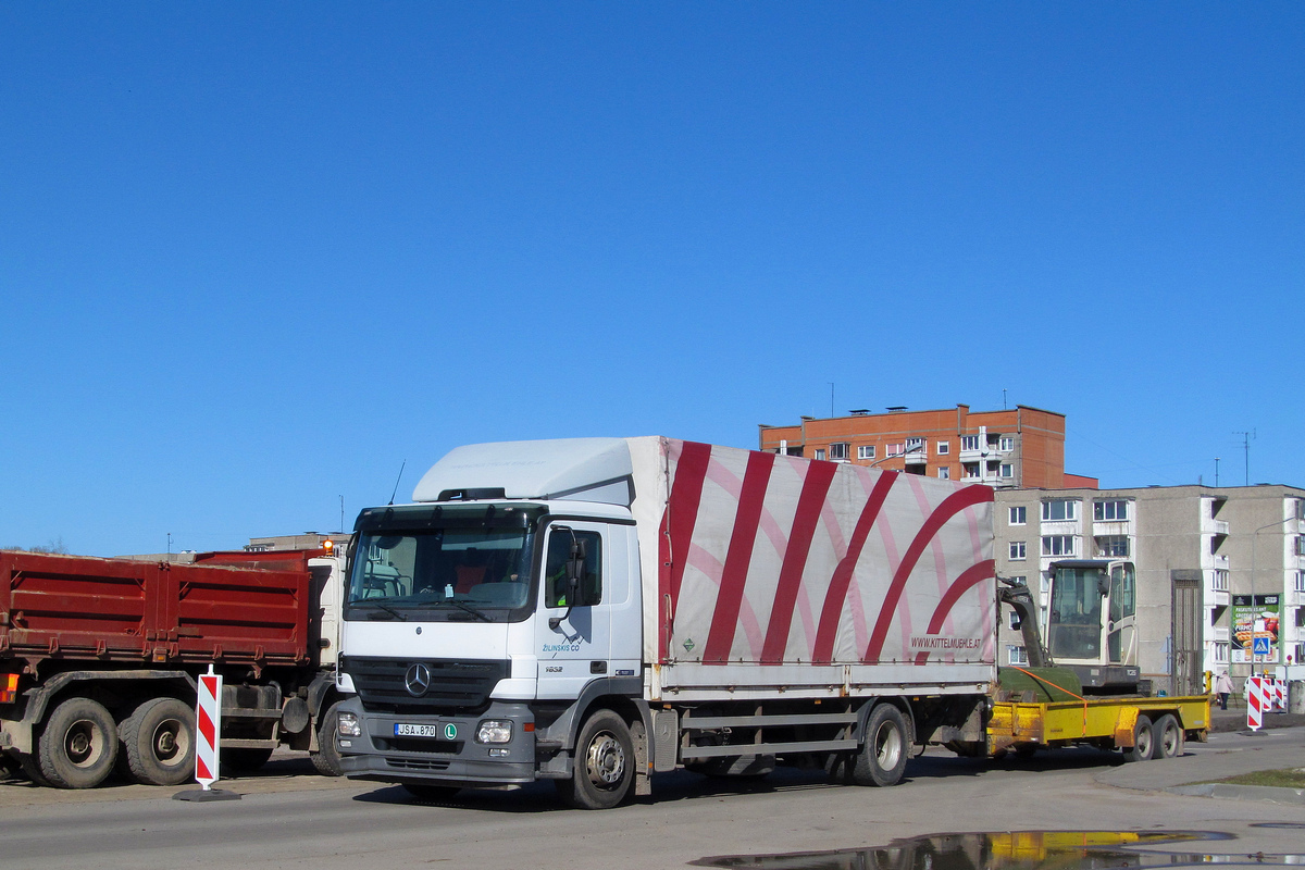 Литва, № JSA 870 — Mercedes-Benz Actros ('2003) 1832