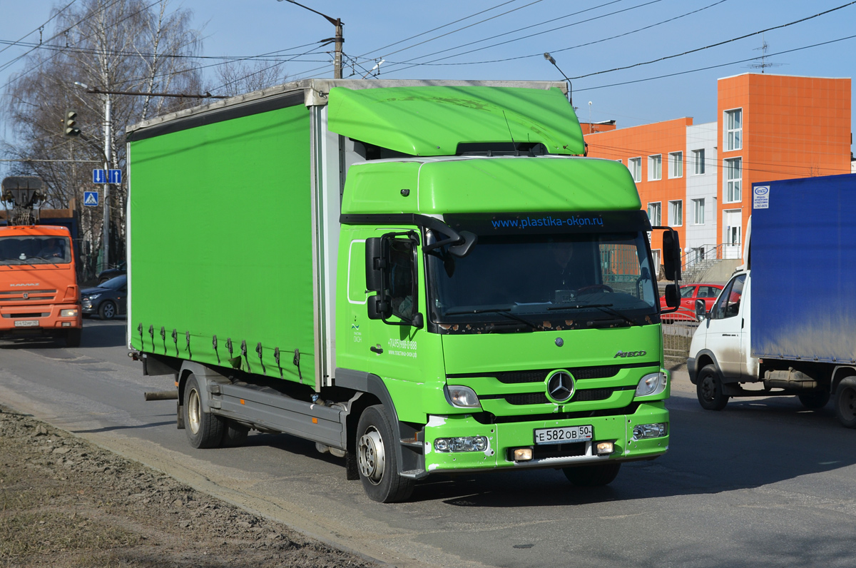 Московская область, № Е 582 ОВ 50 — Mercedes-Benz Atego 1224