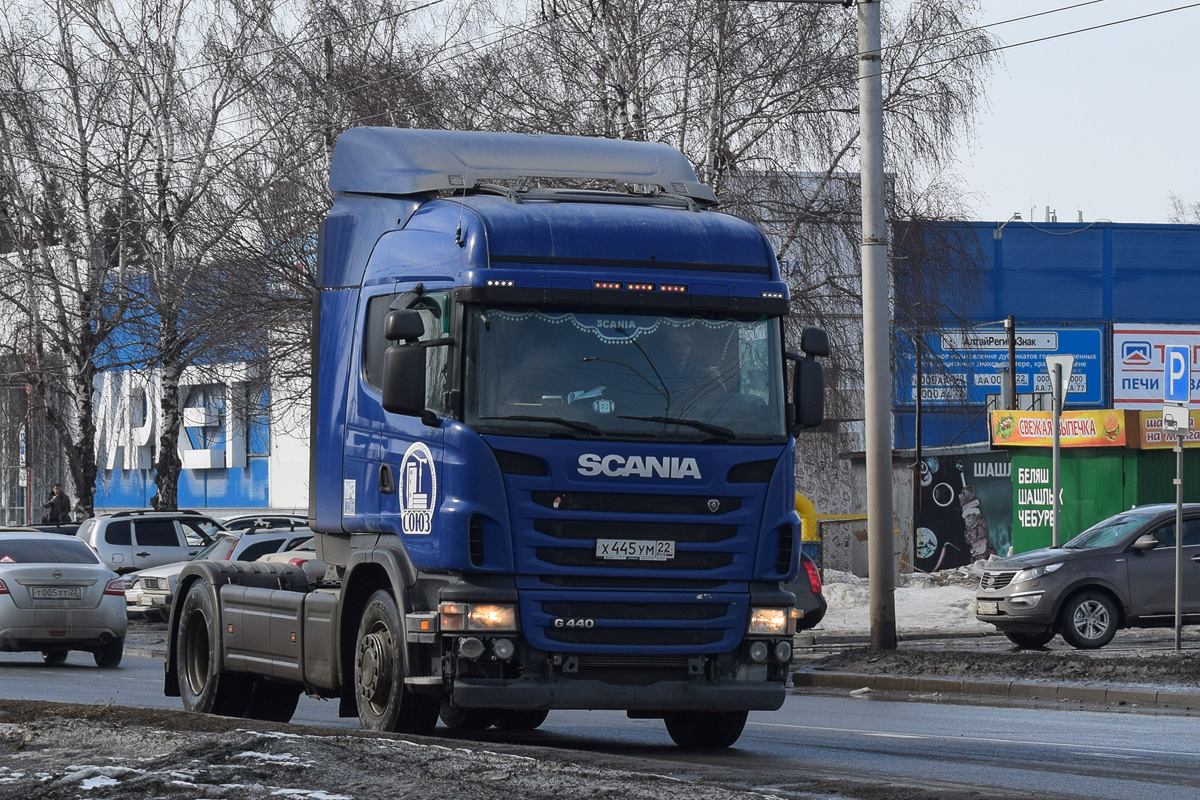 Алтайский край, № Х 445 УМ 22 — Scania ('2009) G440