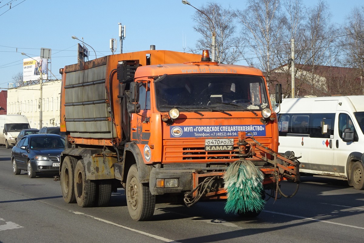 Ярославская область, № О 470 РО 76 — КамАЗ-65115-D3